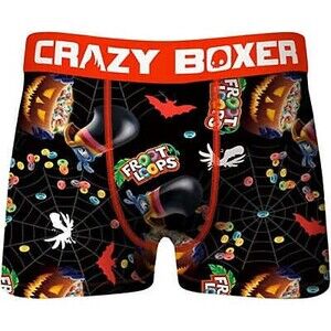 CRAZY BOXER Kellogg's Froot Loops Halloween Spook Boxer Brief - Med